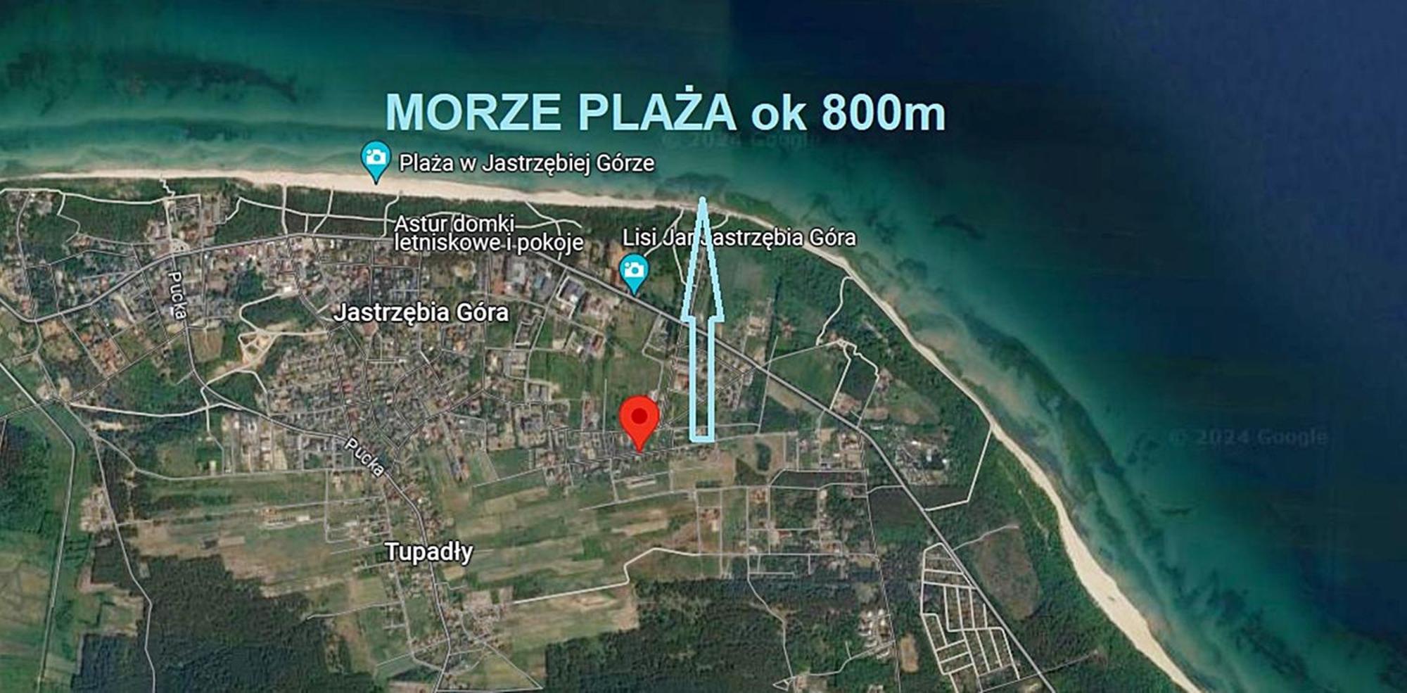 Woda I Wiatr Pl Wiatrakowa 26 Jastrzębia Góra Exteriér fotografie